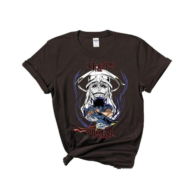 Solo Leveling Shirt, Sung Jinwoo Shadow Monarch Tee, Arise Anime Shirt, Trendy Outfits, Stay Ahead of the Game, Classic...