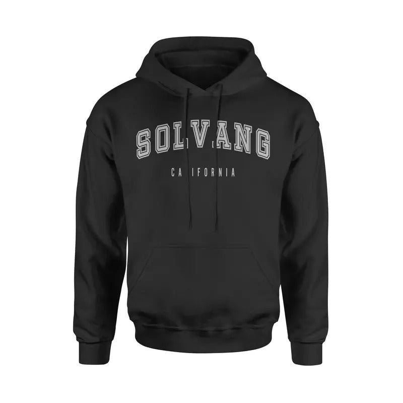 Solvang California Unisex Classic Hoodie Sweatshirt Cotton Fabric T-Shirts | HypeDripTees.com