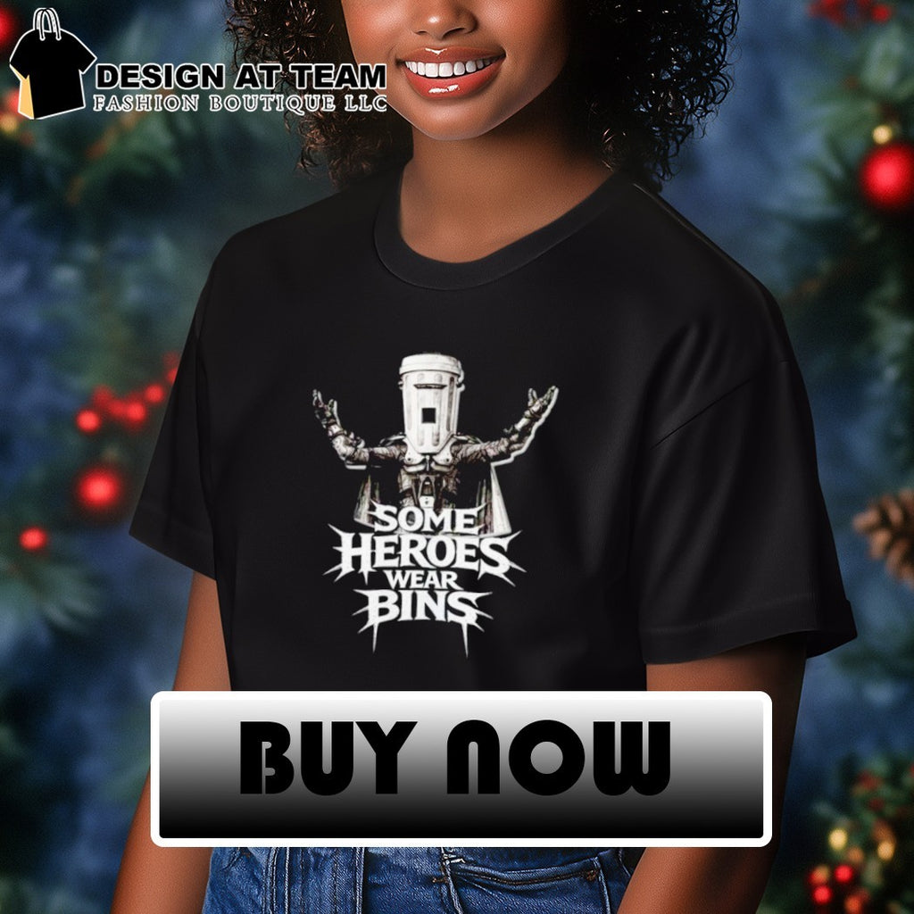Some Heroes Wear Bins Count Binface shirt