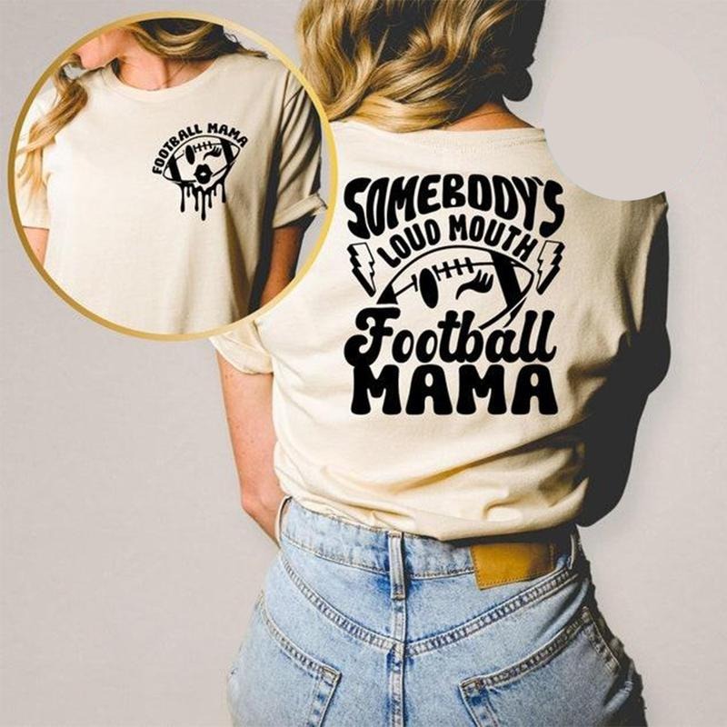Somebody's Loud Mouth Football Mama Shirt, Football Mom Shirt, Football Mom  tshirt Hoodie, Sweatshirt | HypeDripTees.com