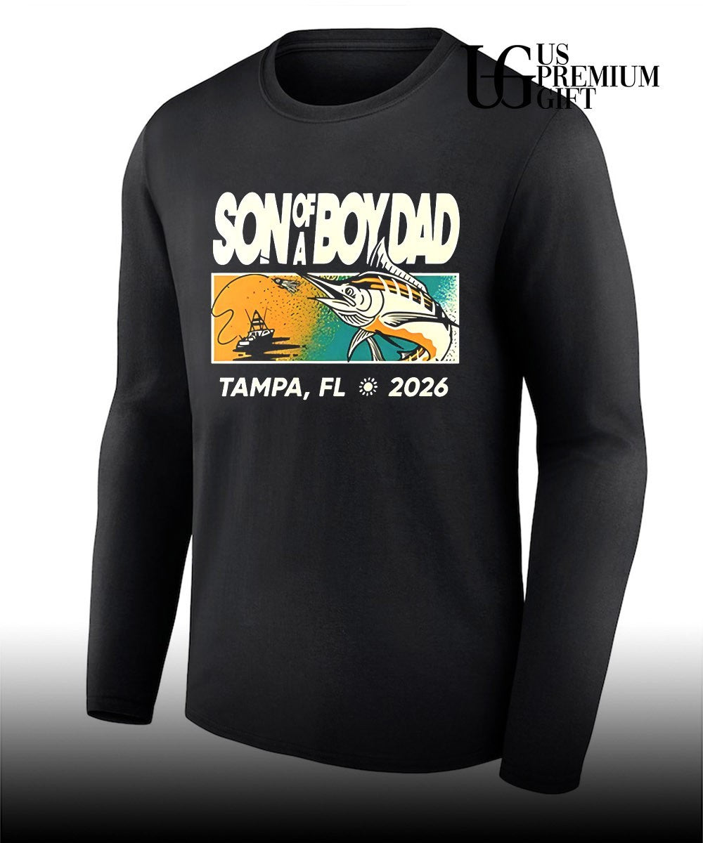 Son Of A Boy Dad Fish Tampa 2026 shirt