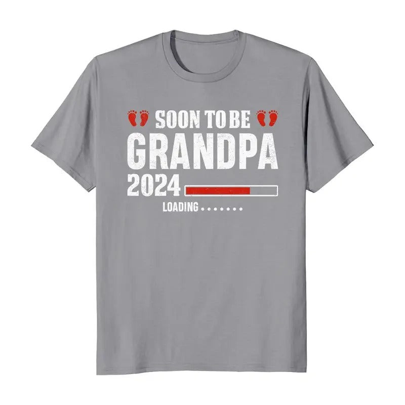 Soon To Be Grandpa 2024 T-Shirt Hoodie, Sweatshirt | HypeDripTees.com