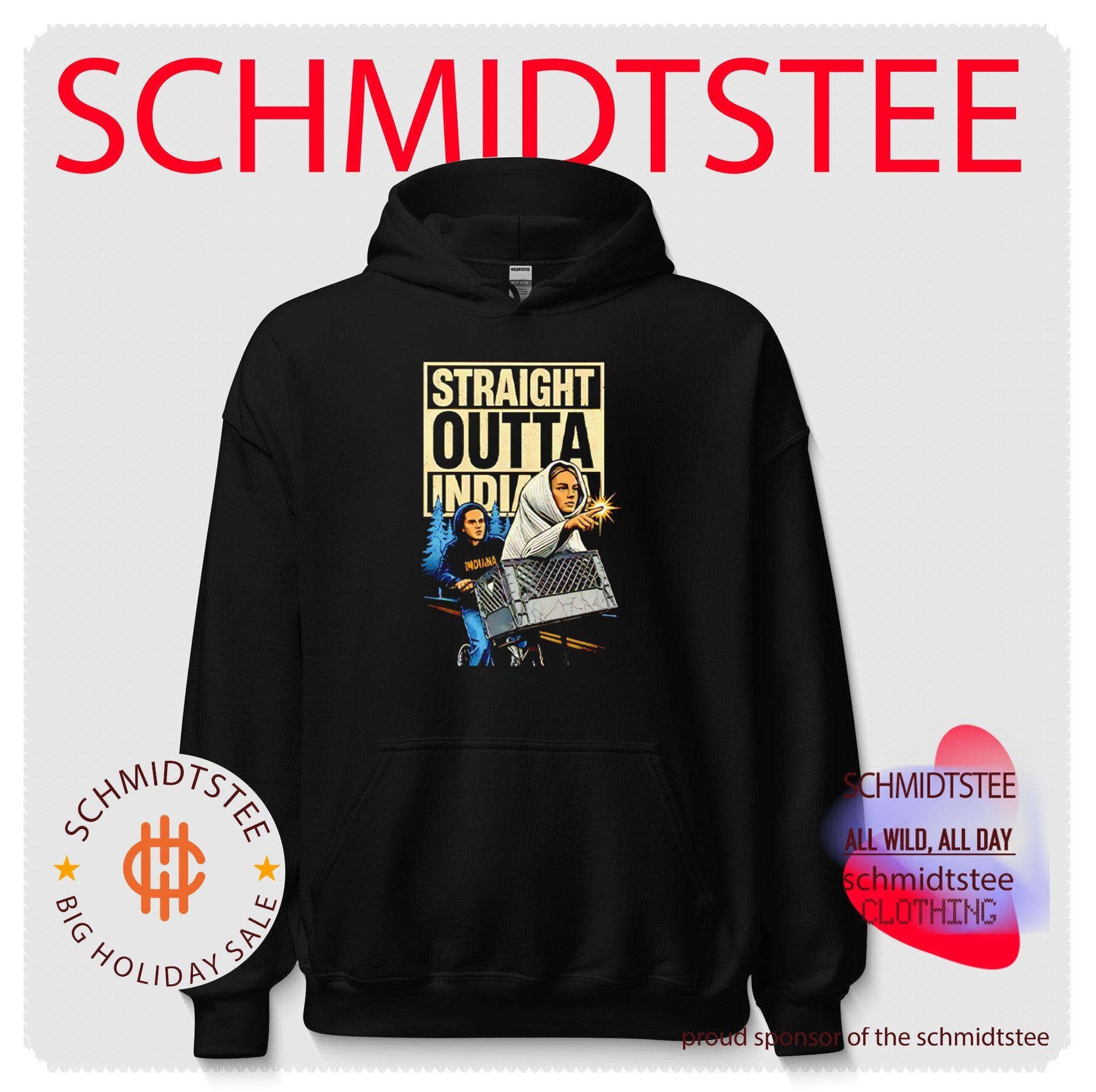 Sophie Cunningham & Caitlin Clark Straight Outta Indiana shirt