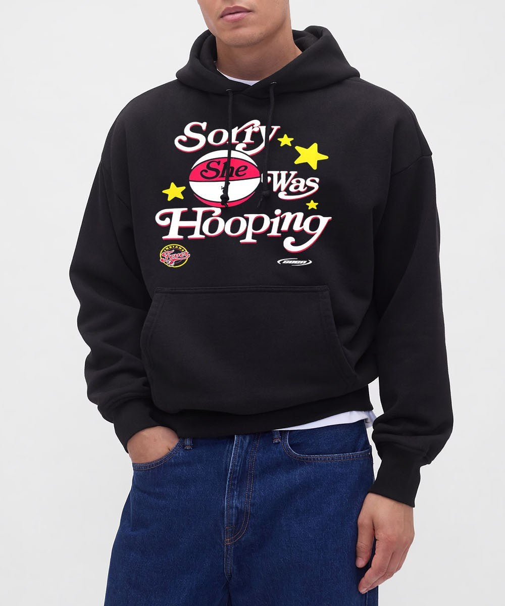 Sorry she was hooping Indiana Fever WNBA shirt