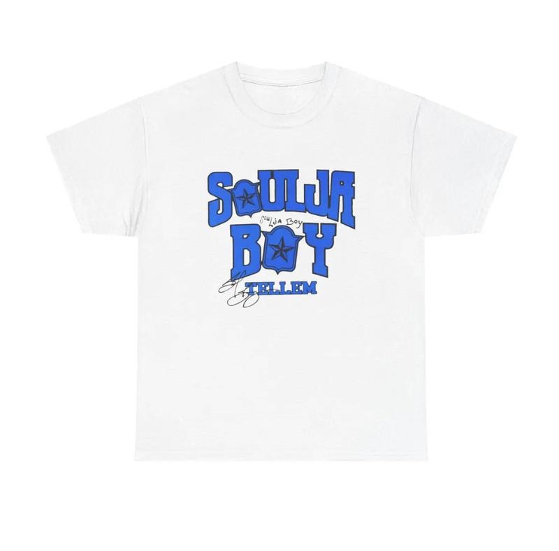 Soulja Boy Tellem Signed Vintage T-Shirt Hoodie, Sweatshirt | HypeDripTees.com