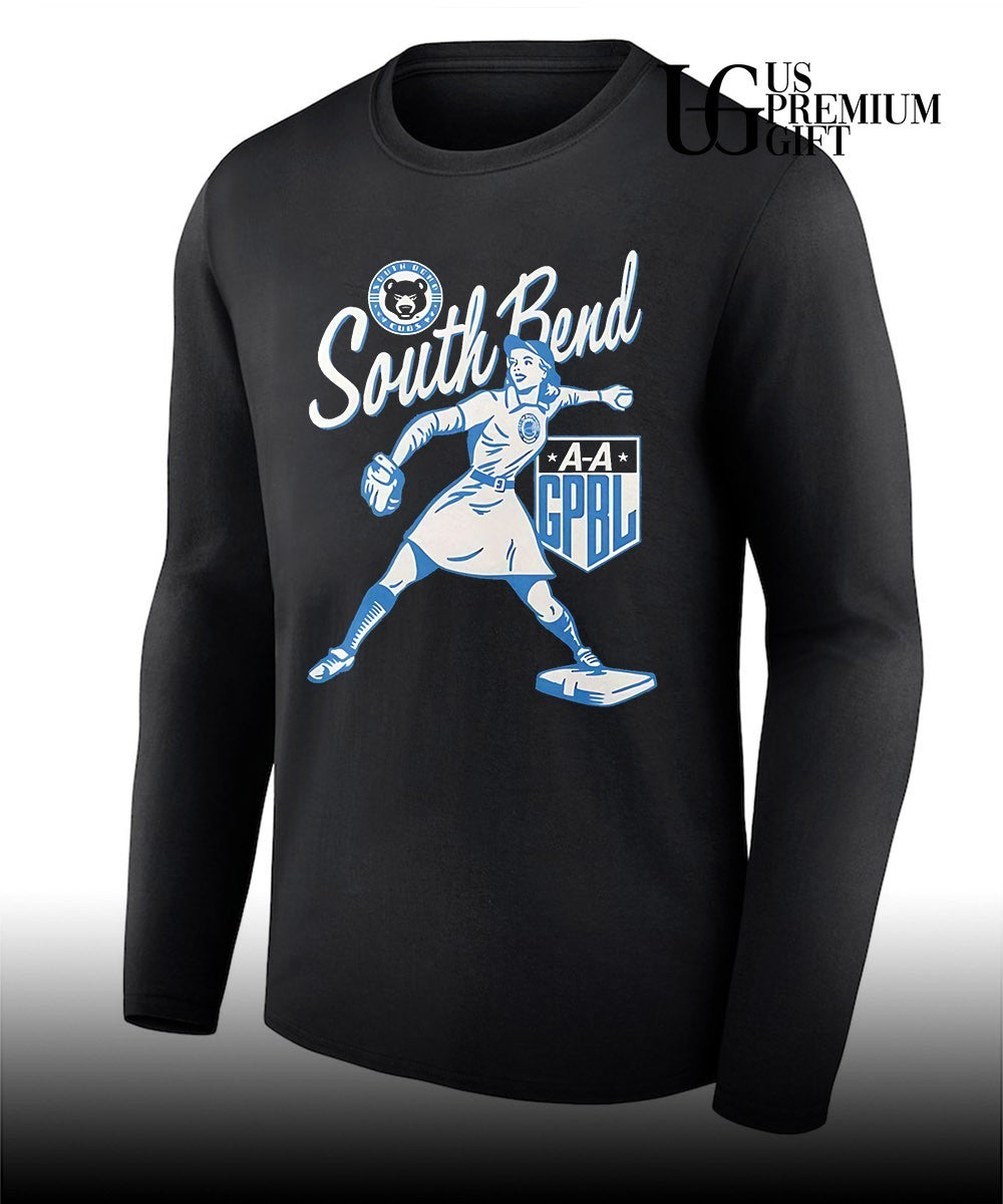 South Bend Cubs All American Girls Professional Baseball League shirt