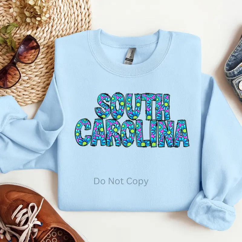 South Carolina DTF Transfer ONLY - This is NOT a T Shirt Hoodie, Sweatshirt | HypeDripTees.com