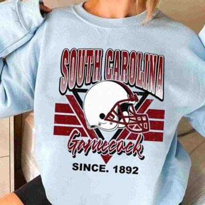 South Carolina Gamecock Vintage Team University College NCAA Football T-Shirt Unisex Sweatshirt Hoodie | HypeDripTees.com