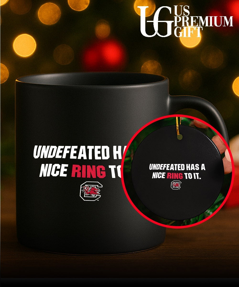 South Carolina Gamecocks Undefeated Has A Nice Ring To It shirt