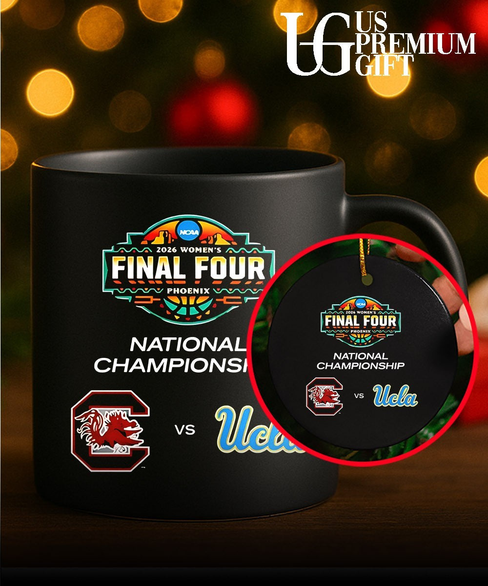 South Carolina Gamecocks vs Ucla Bruins 2026 NCAA Women’s Basketball National Championship Final Four logo shirt