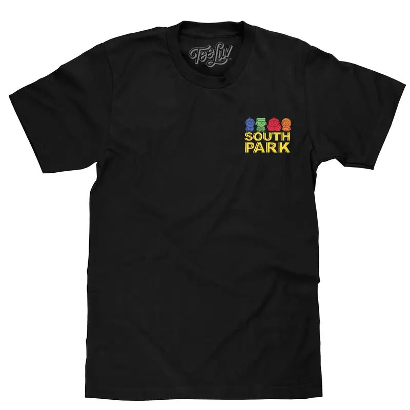 South Park Character T-Shirt - Black Hoodie, Sweatshirt | HypeDripTees.com