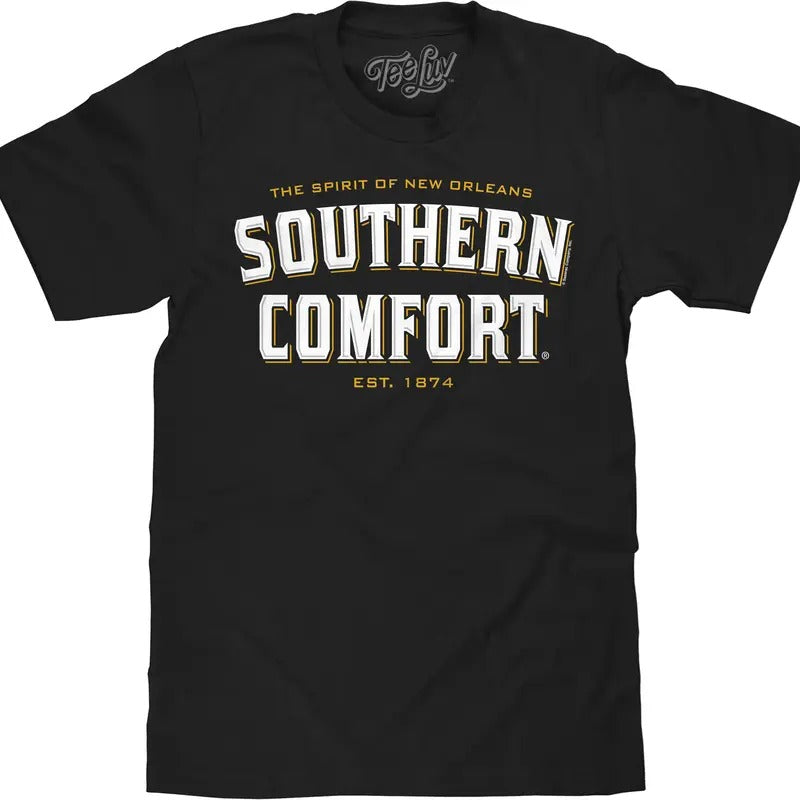 Southern Comfort SOCO Whiskey Logo T-Shirt- Black Hoodie, Sweatshirt | HypeDripTees.com