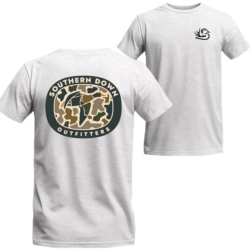 Southern Down Outfitters Camo T-Shirt, Duck Hunting Shirt, MW Unisex Shirt Menswear Top Hoodie, Sweatshirt | HypeDripTees.com
