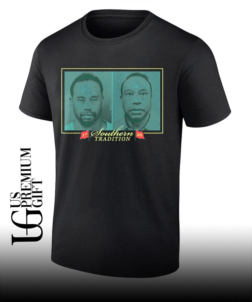 Southern Tradition Tiger Woods mugshot shirt
