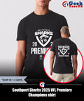 Southport Sharks 2025 VFL Premiers Champions shirt