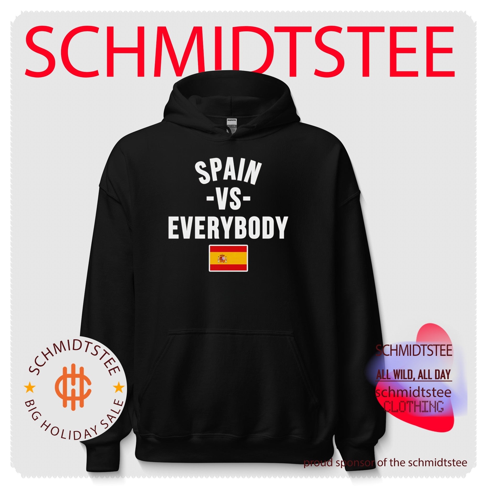 Spain Vs. Everybody 2026 Wold Cup shirt