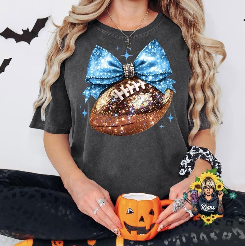 Sparkling into Football Season. unisex comfort colors Tshirt Hoodie, Sweatshirt | HypeDripTees.com