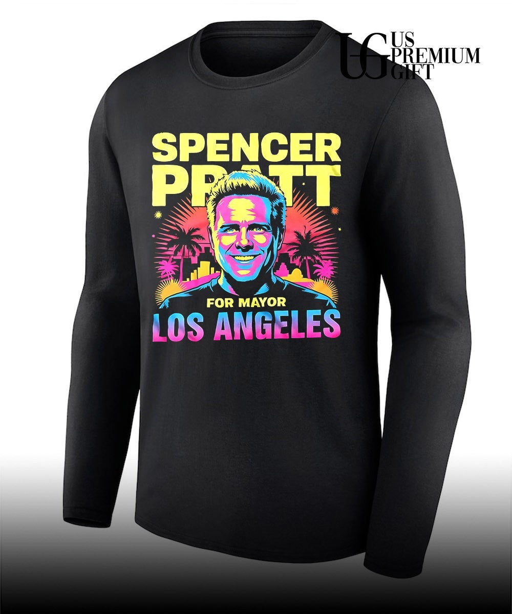 Spencer Pratt for Mayor Los Angeles graphic shirt