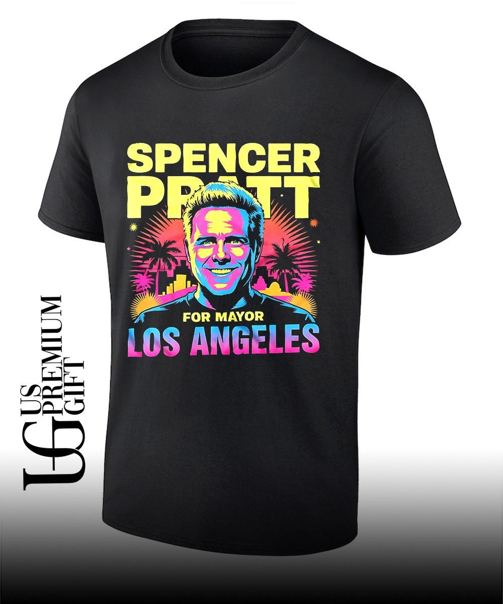 Spencer Pratt for Mayor Los Angeles graphic shirt