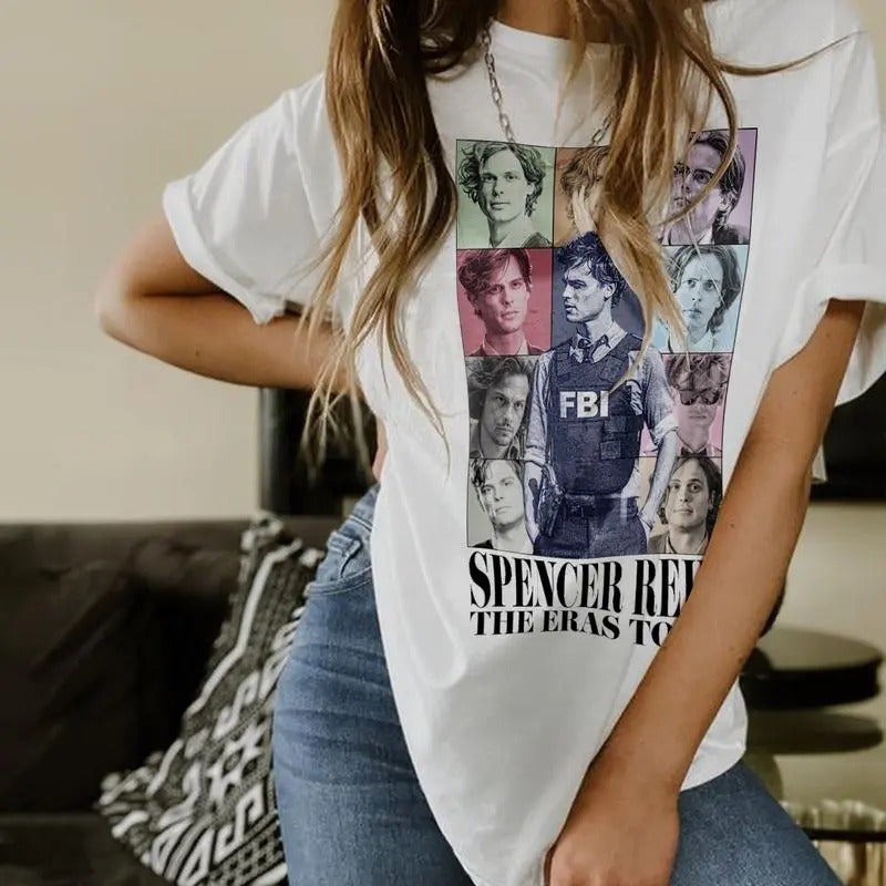 Spencer Reid Ver2 Shirt - Criminal Minds Fan Tee Hoodie, Sweatshirt | HypeDripTees.com