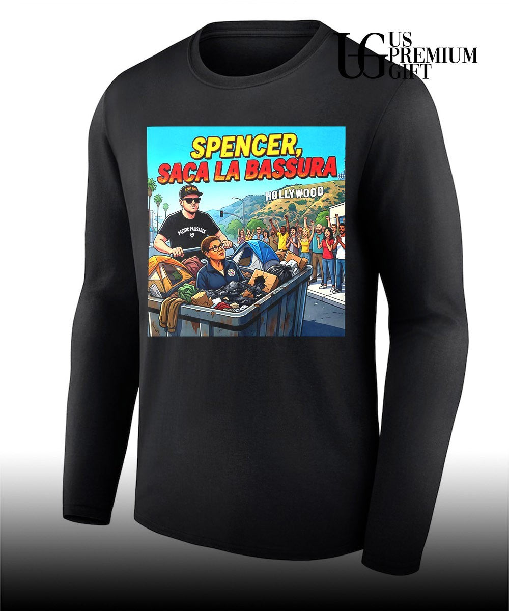 Spencer Saca La Bassura cartoon shirt