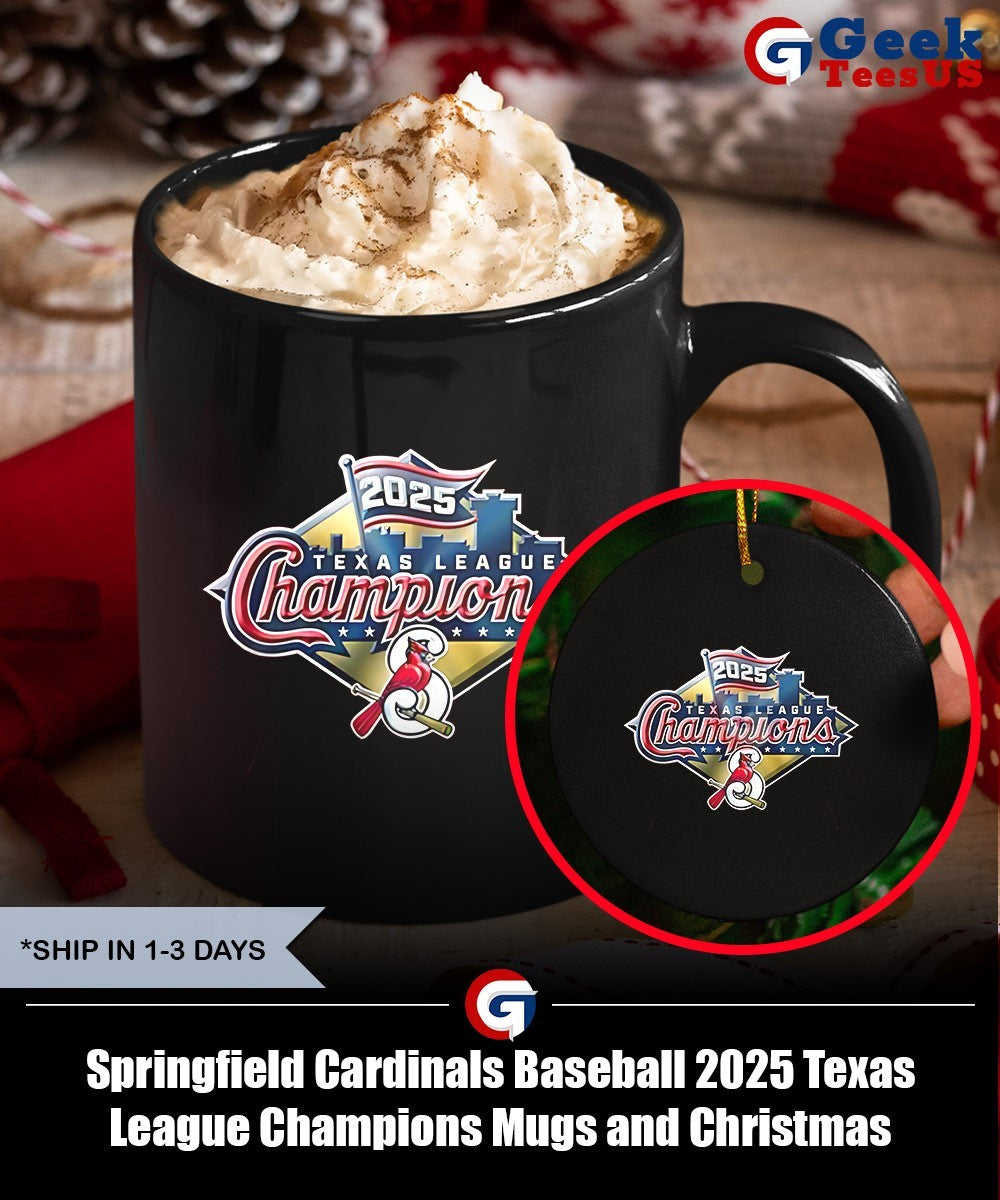 Springfield Cardinals Baseball 2025 Texas League Champions shirt