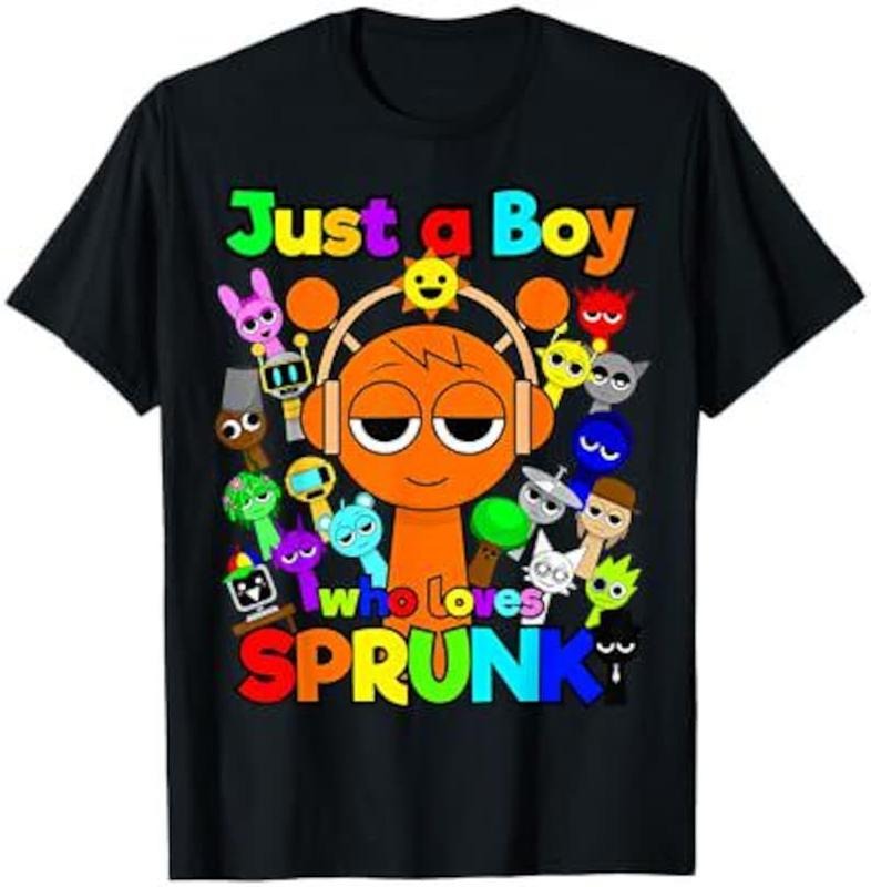 Sprunki boys Oren Just a boy who loves Sprunki Tshirt Hoodie, Sweatshirt | HypeDripTees.com