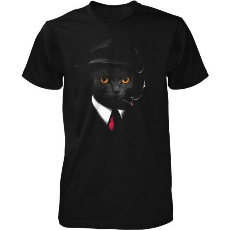 Spy Cat, Undercover Cat Men's T-shirt Made in USA Hoodie, Sweatshirt | HypeDripTees.com