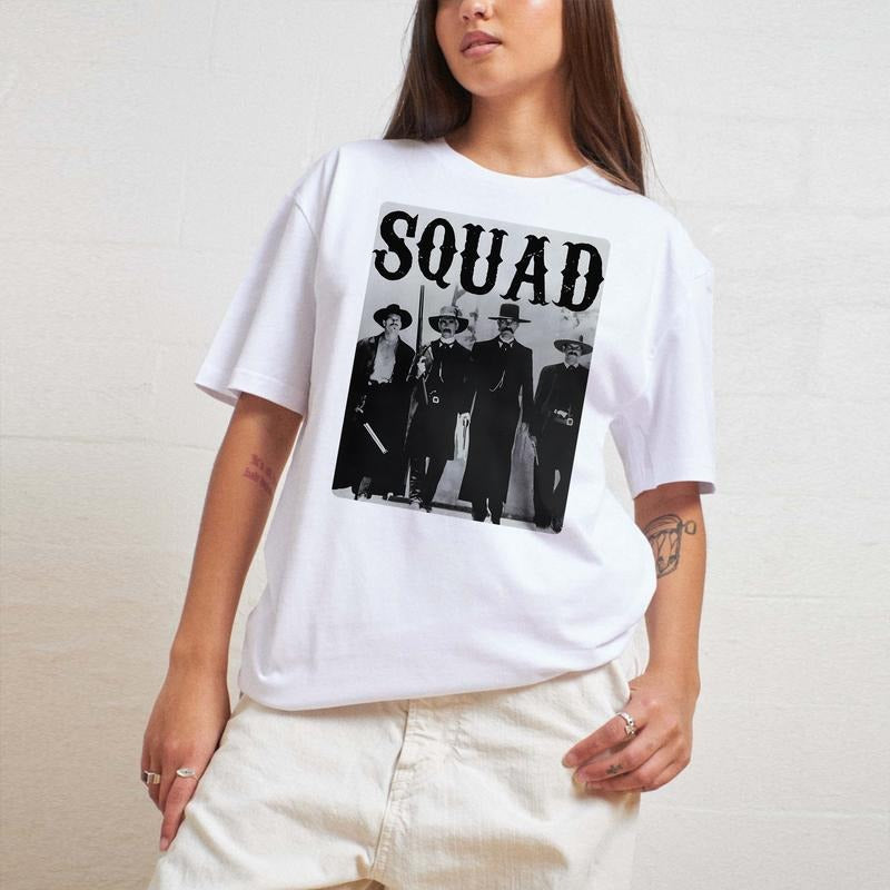 Squad Shirt, Tombstone Lovers Sweatshirt, Doc Holliday Lovers Shirt, Retro Shirt, Birthday Gift Hoodie | HypeDripTees.com