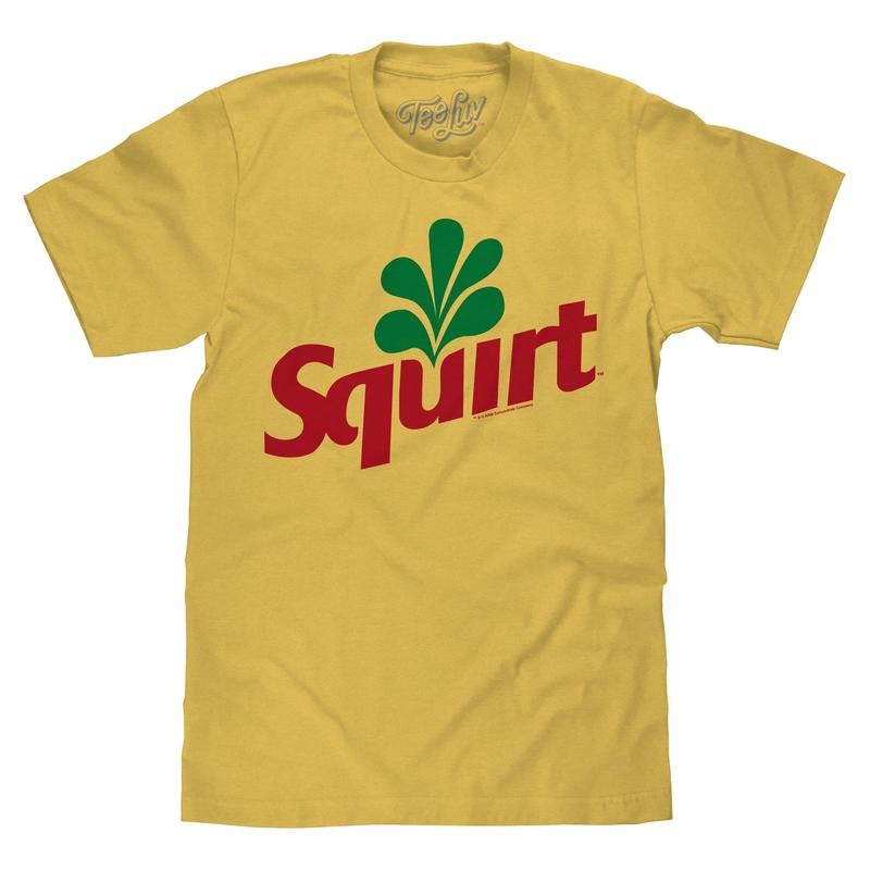 Squirt Grapefruit Soda Logo T-Shirt - Banana Yellow men gifts Hoodie, Sweatshirt | HypeDripTees.com