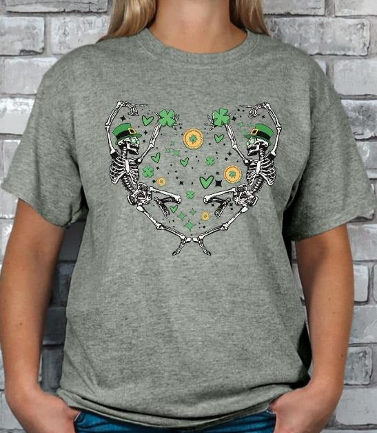 St Paddy Skellies T-shirt Hoodie, Sweatshirt | HypeDripTees.com