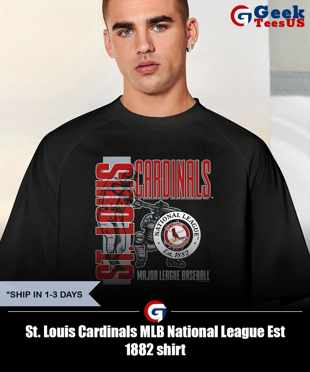 St. Louis Cardinals MLB National League Est 1882 shirt