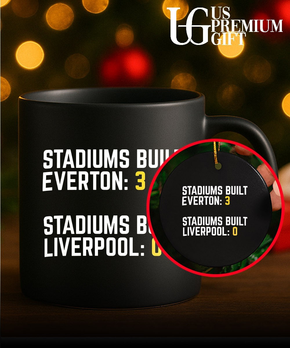 Stadiums built Everton 3 stadiums built Liverpool 0 shirt