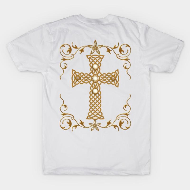 Stand Out in Style! Grab The Celtic Cross T - Shirt, Blending Culture and Fashion Hoodie, Sweatshirt | HypeDripTees.com