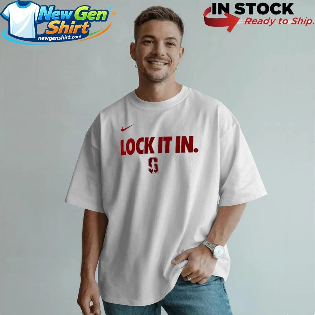 Stanford Cardinal Lock It In Shirt