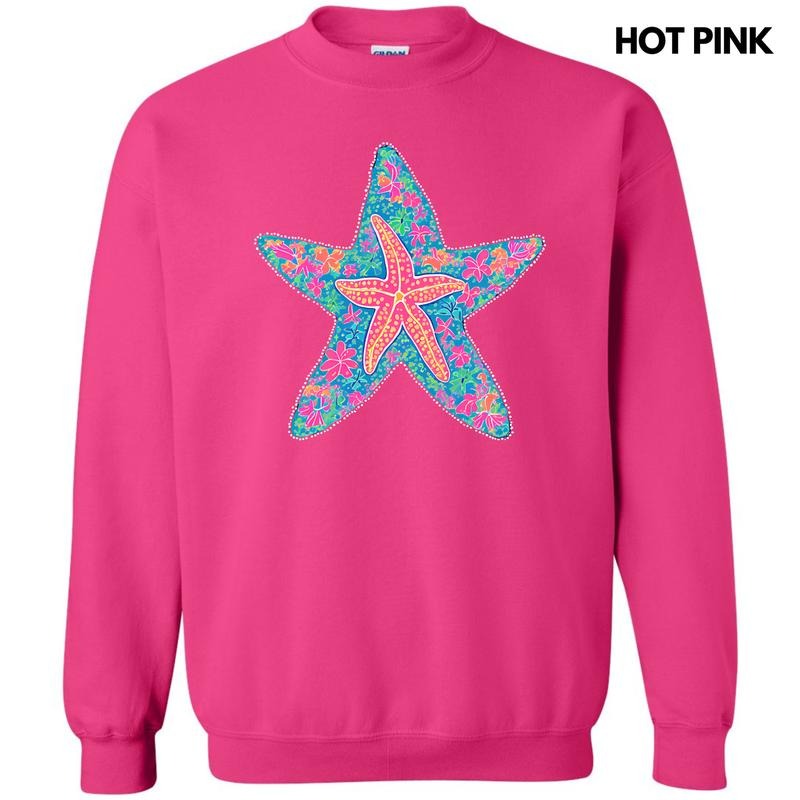 Starfish Summer Sweatshirt 'NLB' T-Shirts, Hoodie | HypeDripTees.com