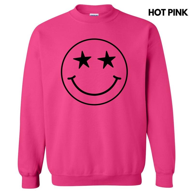 Starry Eyed Happy Face Sweatshirt 'NLB' T-Shirts, Hoodie | HypeDripTees.com