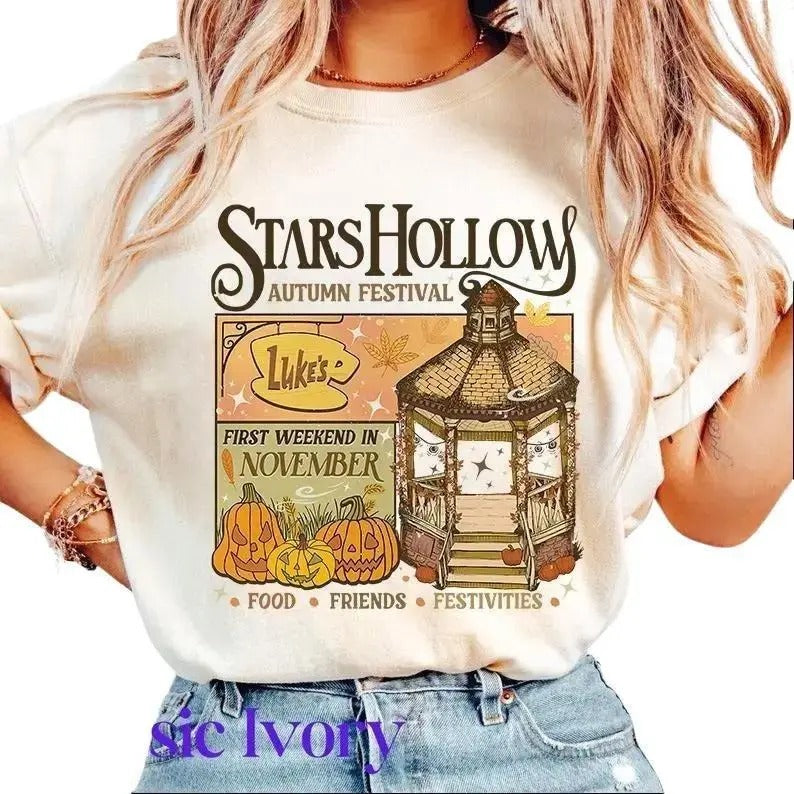 Stars Hollow Shirt, Lukes Diner Shirt, Gilmore Girl Era.s, Retro Stars Hollow Crewneck, Dragon.fly Inn Sweatshirt, Fall...