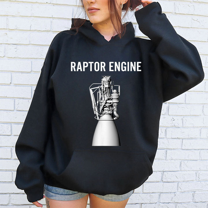 Starship Raptor Engine For Space Explorer & Rocket Scientist T Shirt