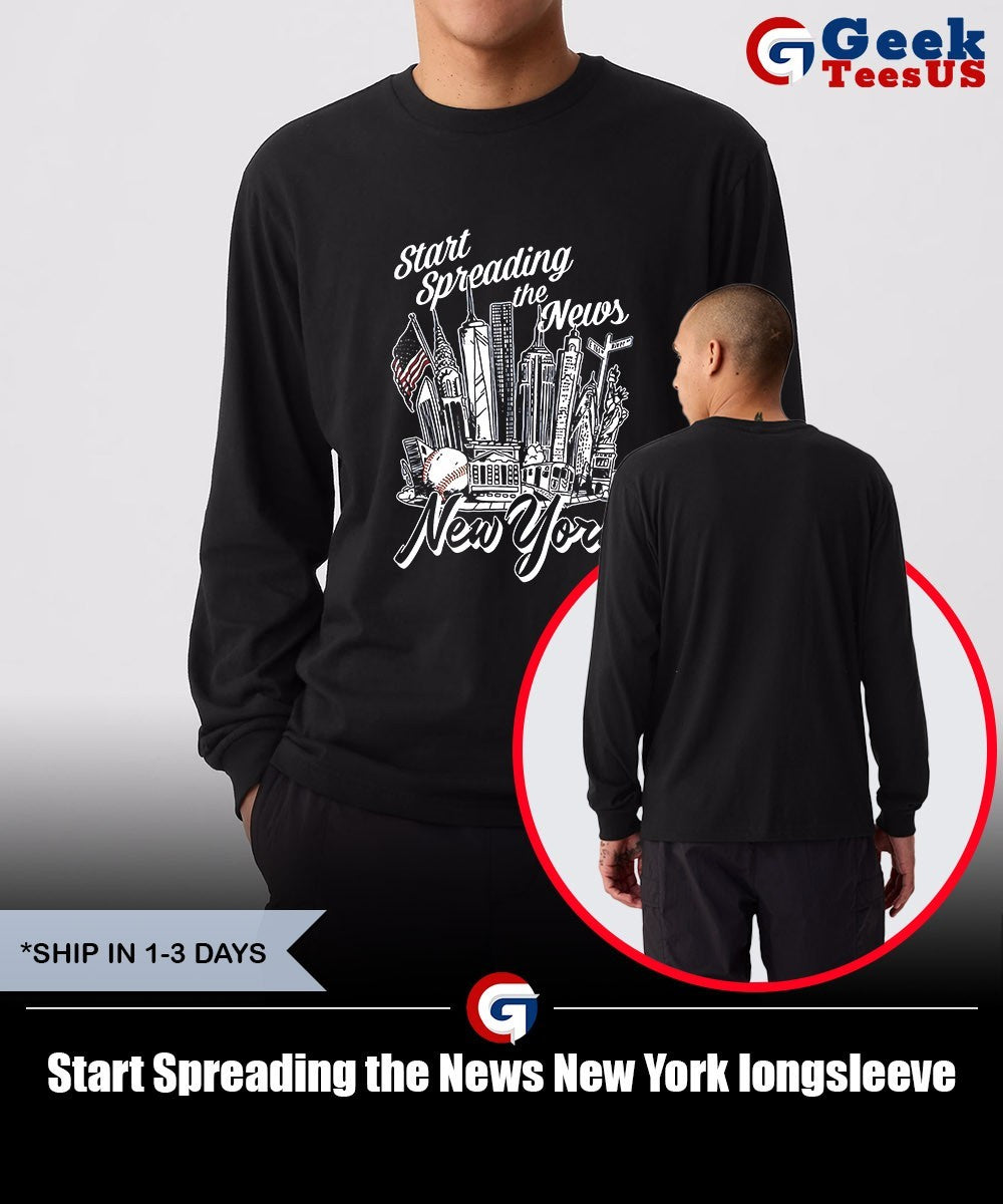 Start Spreading the News New York shirt