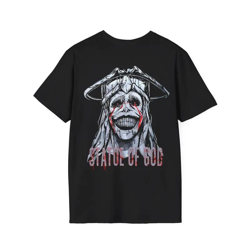 Statue Of God T-shirt Anime Shirt Graphic Tee Hoodie, Sweatshirt | HypeDripTees.com