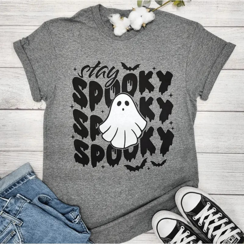 Stay Spooky Graphic T-shirt Hoodie, Sweatshirt | HypeDripTees.com