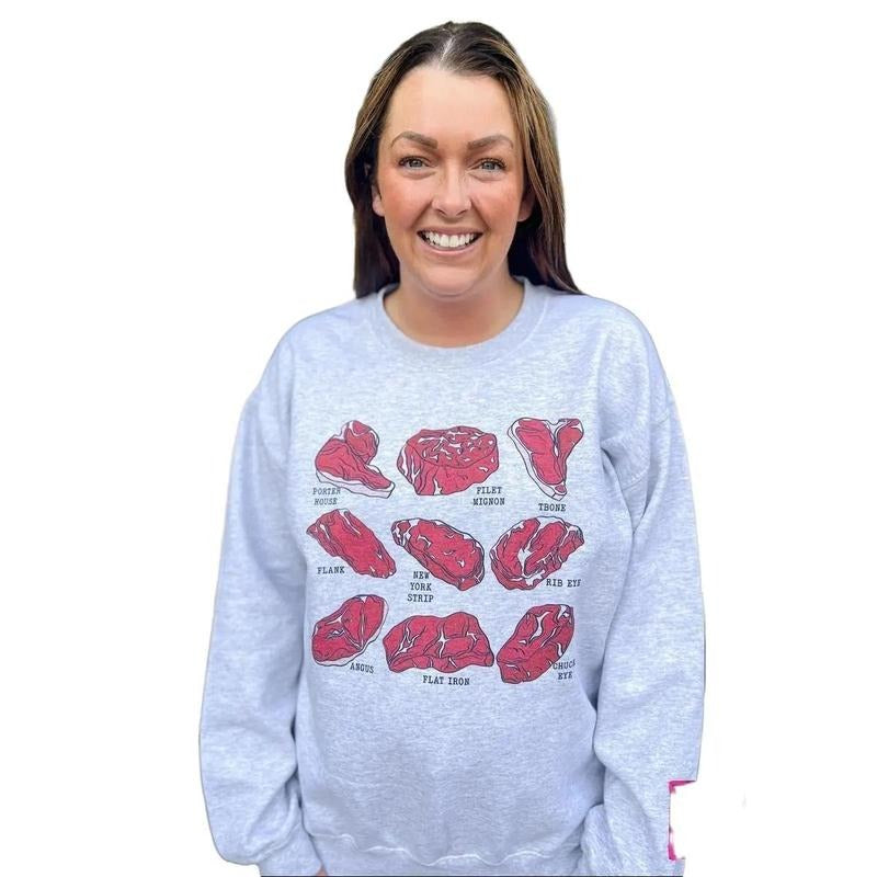Steak Lovers - Sweatshirt T-Shirts, Hoodie | HypeDripTees.com