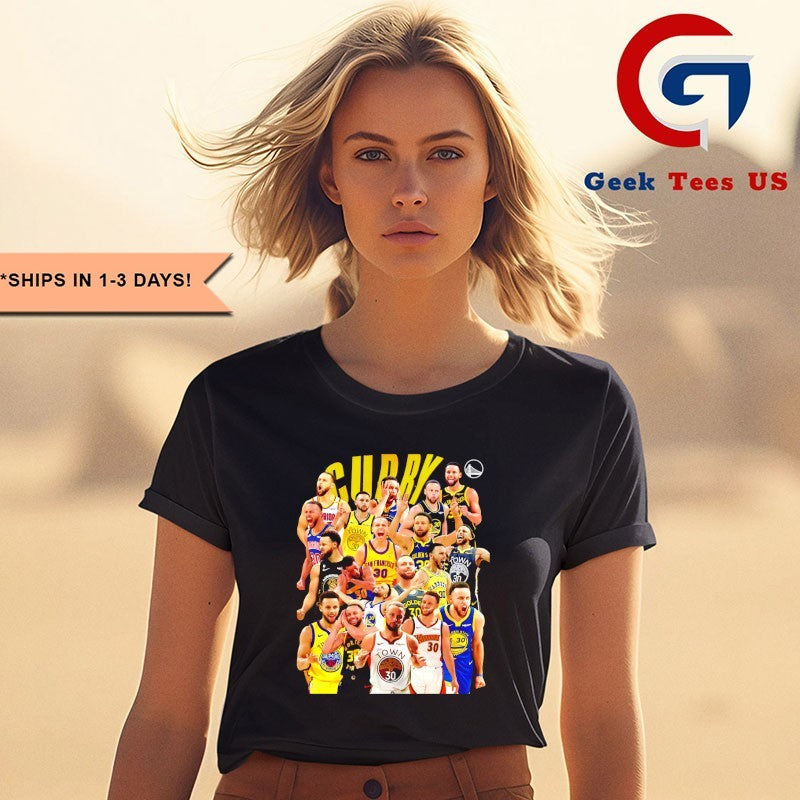 Stephen Curry Warriors 17 Seasons In Golden State shirt