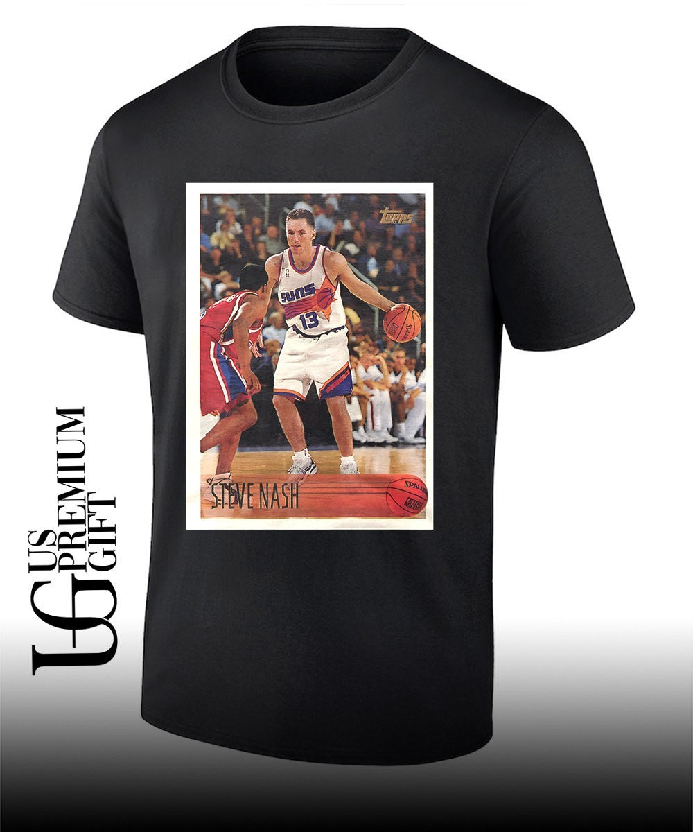 Steve Nash Phoenix Suns NBA card player shirt