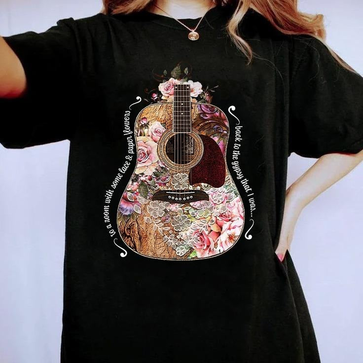 Stevie Nicks Back To The Gypsy That I Was Shirt Sweatshirt Hoodie, Stevie Nicks Lyrics Shirt, Gypsy Tee, Gift For Women