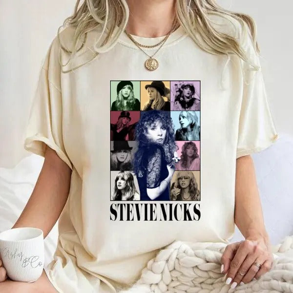 Stevie Nicks Eras Shirt, Stevie Nicks Fan Shirt Hoodie, Sweatshirt | HypeDripTees.com