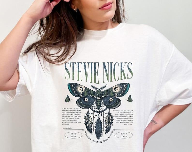 Stevie Nicks Shirt, Stevie Nicks Tour 2024 Shirt Hoodie, Sweatshirt | HypeDripTees.com