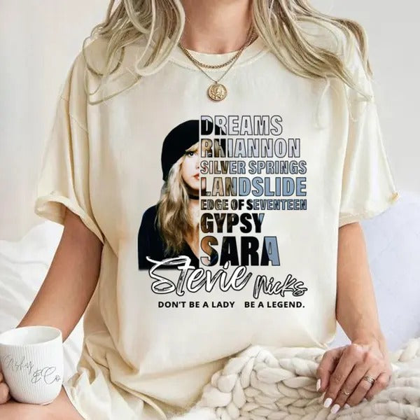 Stevie Nicks Songs Shirt, Stevie Nicks Shirt Hoodie, Sweatshirt | HypeDripTees.com