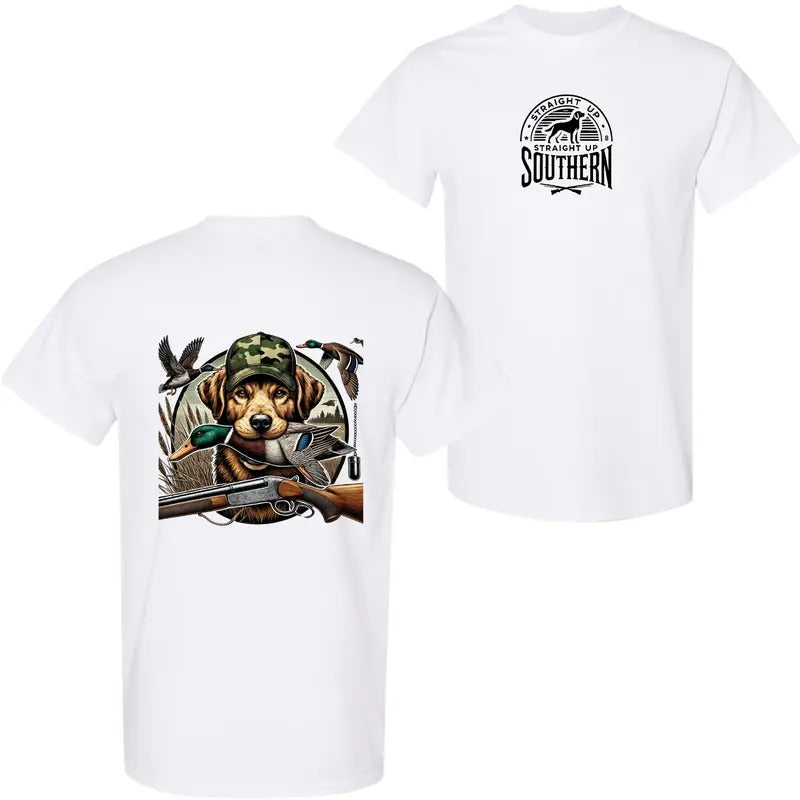 Straight Up Southern Duck Hunting T-Shirt